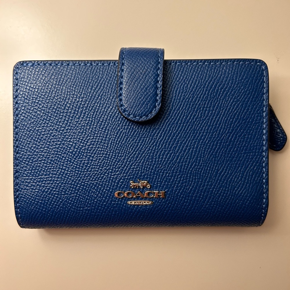Blue Coach Wallet